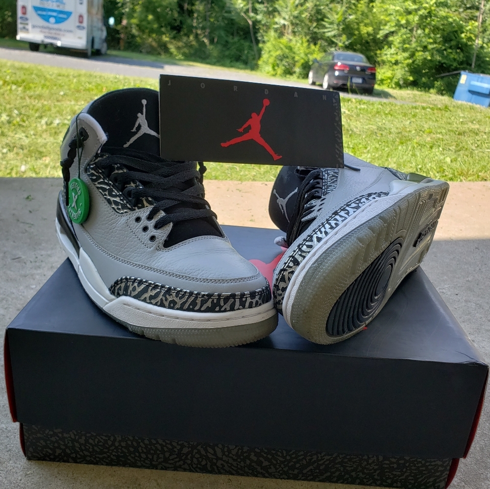 Jordan 3 Wolf Grey